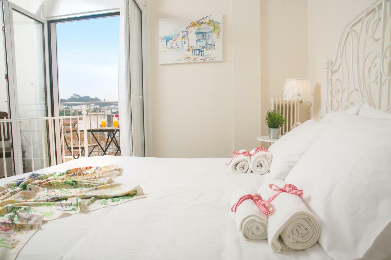 アテネMagnificent Luxury Retrostyle Flat Acropolis Viewアパートメント エクステリア 写真