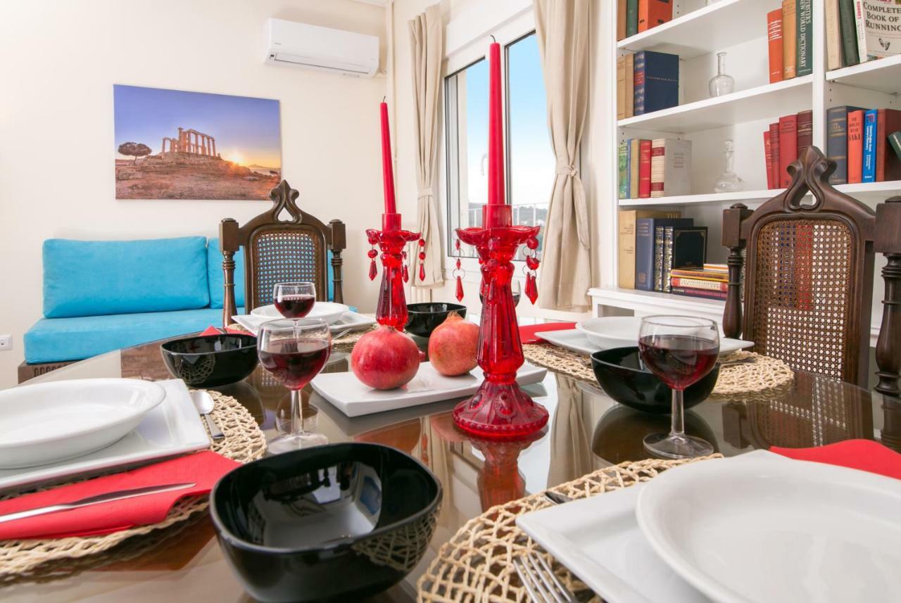 アテネMagnificent Luxury Retrostyle Flat Acropolis Viewアパートメント エクステリア 写真